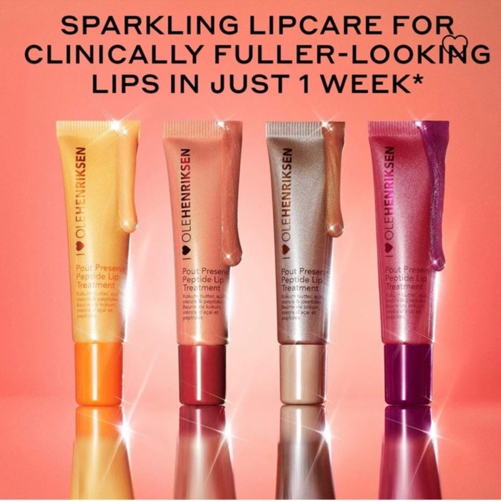 OleHendriksen Glimmer Pout Preserve Hydrating Peptide Lip Treatment Strawberry - Picture 6 of 11